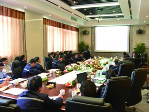 J9集团国际站母线召开一季度经营会议